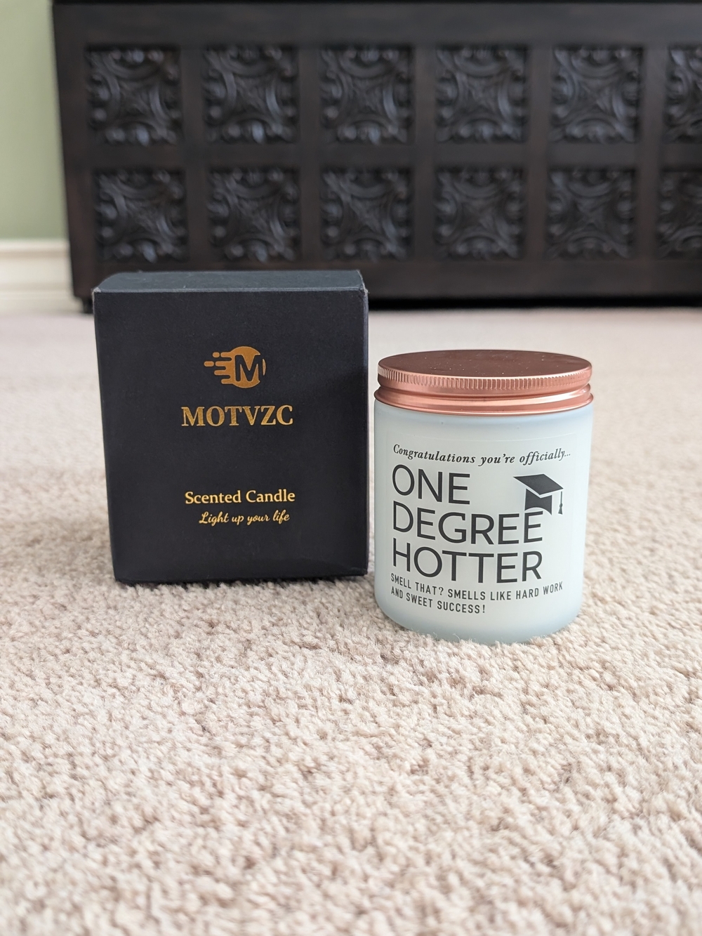 Graduation candle